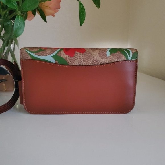 Coach crossbody hayden floral print